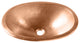 Schrodinger 19" Dual Flex Bathroom Sink in Naked Copper