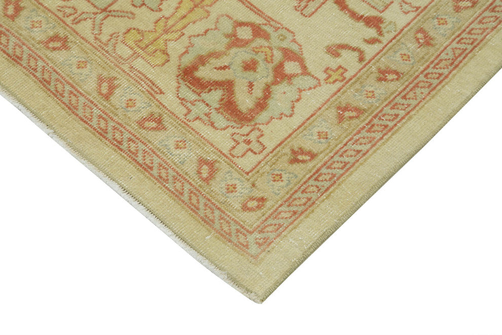 Rug N Carpet - Handwoven Oriental 7' 9" x 9' 8" Pastel Oushak Area Rug