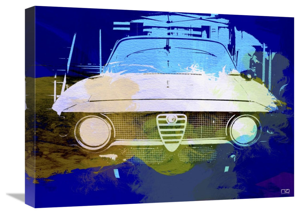 "Alfa Romeo Watercolor" Fine Art Print