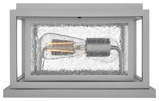 Hinkley Lighting 1008 Republic 2 Light 8" Tall Post Light - Black