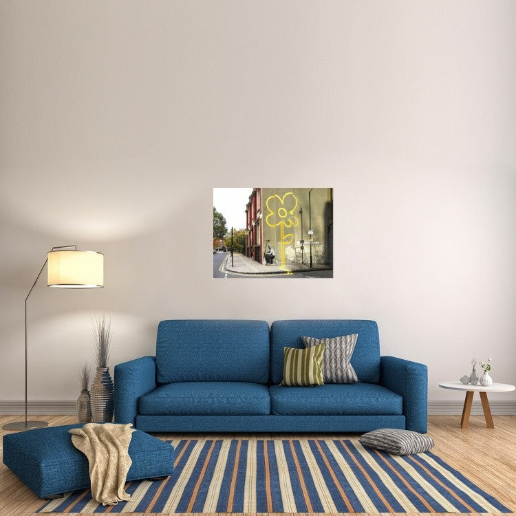 Pollard Street, London (graffiti attributed to Banksy), 40"x30"