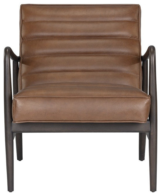 Lyric Lounge Chair, Vintage Caramel Leather