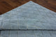 Brocade Design Cambridge Blue 6'x9' Moroccan Hand Knotted Wool Area Rug H8610