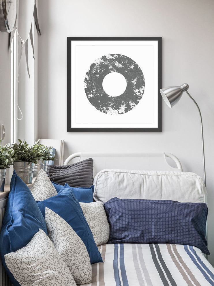 Marmont Hill, "Zero" by Bryon White Framed Painting Print, 12x12