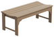 WestinTrends Plastic Picnic Bench Outdoor Dining Patio Lounge Garden Bench, Weatherwood