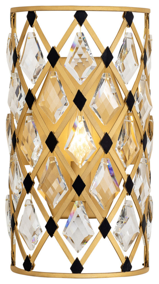 Varaluz 345W01 Windsor 13" Tall Wall Sconce - French Gold