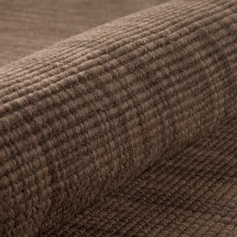 Monaco Sisal MC100 Chocolate 4' x 4' Square Rug