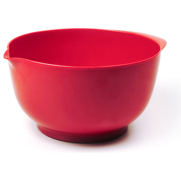 RSVP Red Melamine 4 Quart Mixing Bowl