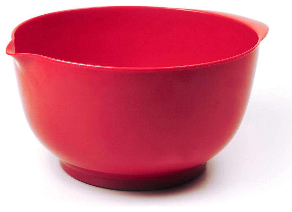 RSVP Red Melamine 4 Quart Mixing Bowl