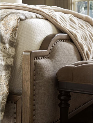 Stone Harbour Upholstered Bed 5/0 Queen