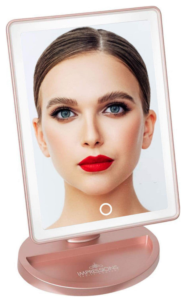 Touch Infinity Makeup Mirror, Rose Gold