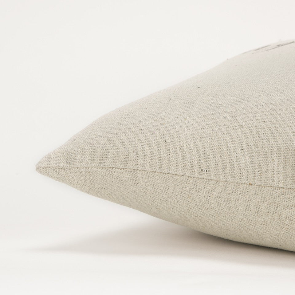Gray Cream Angels Unaware Throw Pillow
