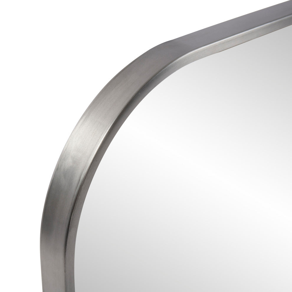 Howard Elliott Copenhagen Square Silver Mirror