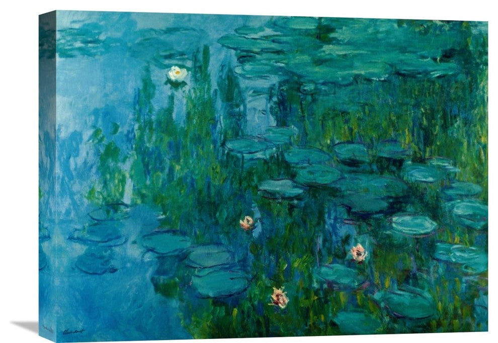 "Water Lilies, c" Artwork, 22"x16"