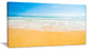 "Long Waves on Sand under Blue Sky" Wall Artwork