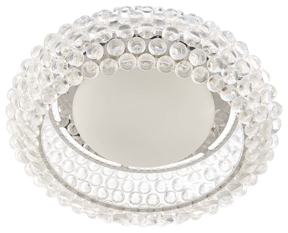 Halo 25" Acrylic Ceiling Fixture