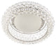 Halo 25" Acrylic Ceiling Fixture