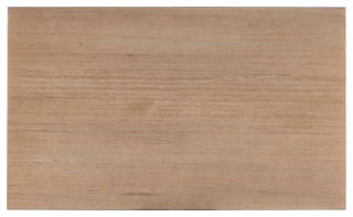 Linon Jordan Wood Dining Table in Washed Gray