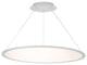 WAC Lighting Illusion 35in LED Pendant in Titanium