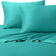 600TC 2PC 100% Bamboo Viscose Pillowcases Set, Aqua, King