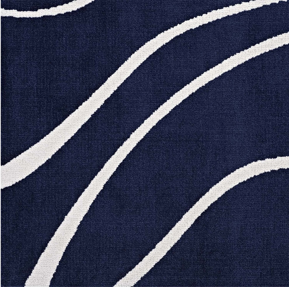 Therese Abstract Swirl 8x10 Area Rug