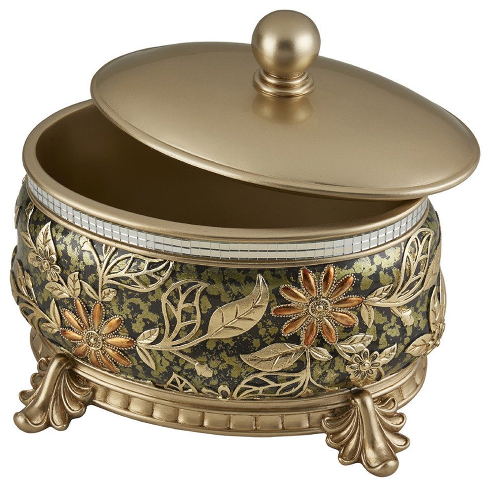 9\"H Chrysanthemum Decorative Box