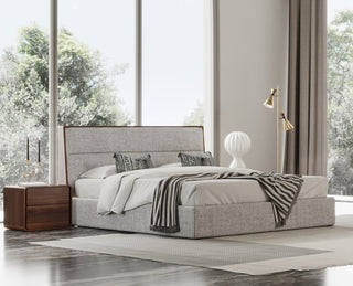 Modrest Dustin Modern Walnut Nightstand