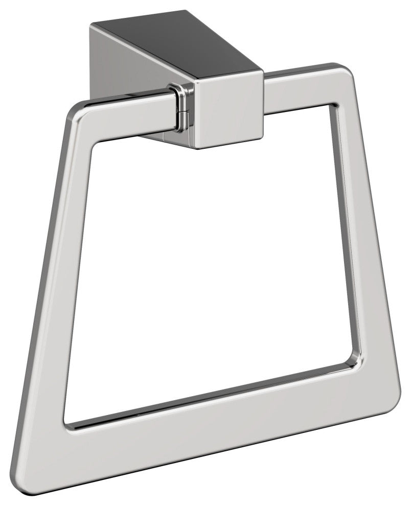 Amerock Blackrock Contemporary Towel Ring, Chrome