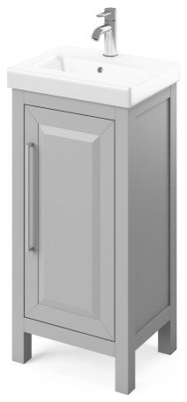 Jeffrey Alexander Cade Modern 18" Gray Single Sink Vanity