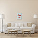 "LAS  Las Vegas Poster 3" Fine Art Print