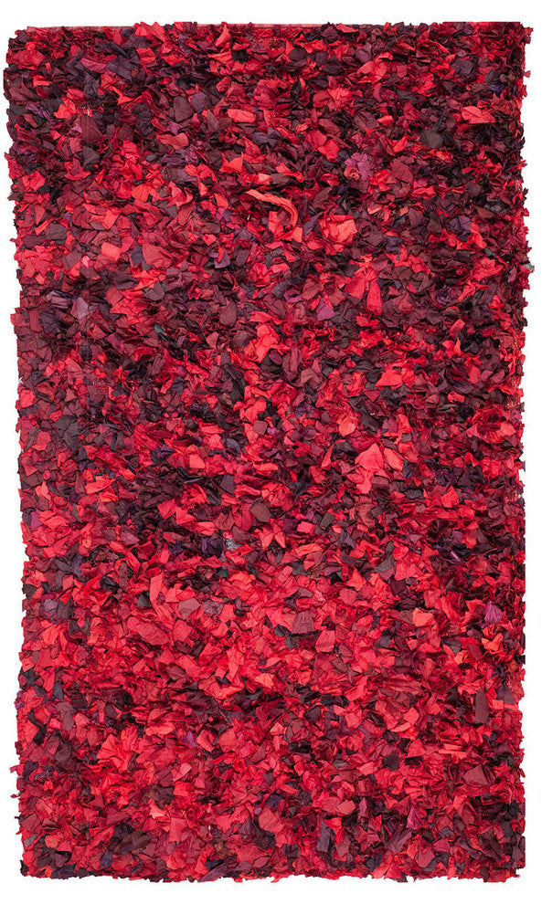Safavieh Shag Sg951E Rug, Red/Multi, 8'0"x10'0"