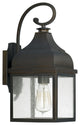 Westridge 1 Light Outdoor Wall Lantern in Old Bronze
