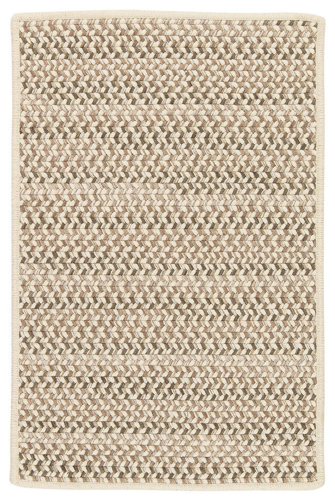 Colonial Mills Chapman Wool PN31 Natural Wool Area Rug, Square 12'x12'