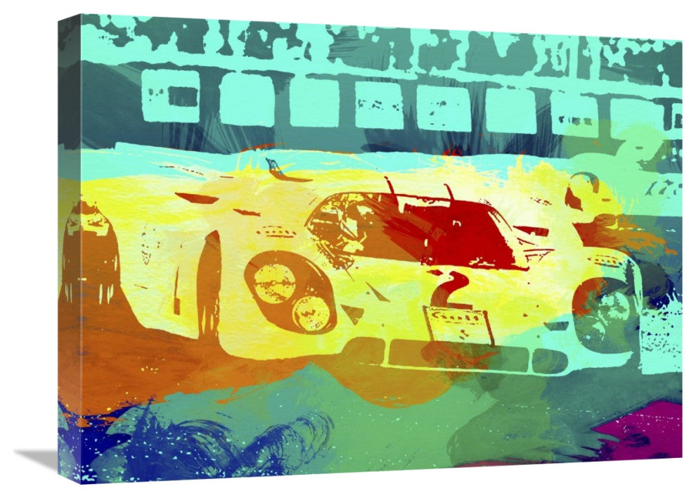 "Porsche 917 Watercolor" Fine Art Print