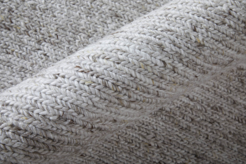 Finley T6046 Modern/Casual Area Rug, Silver, 5'x8'