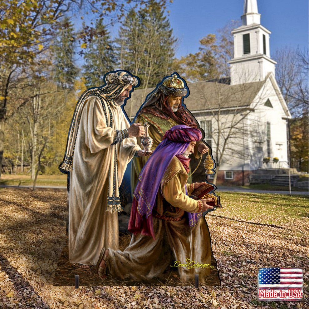 Miracle Nativity Three Kings Home and Outdoor Decor by Dona Gelsinger
