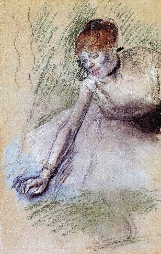Edgar Degas Bowing Dancer, 18"x27" Gallery Wrapped Canvas Print