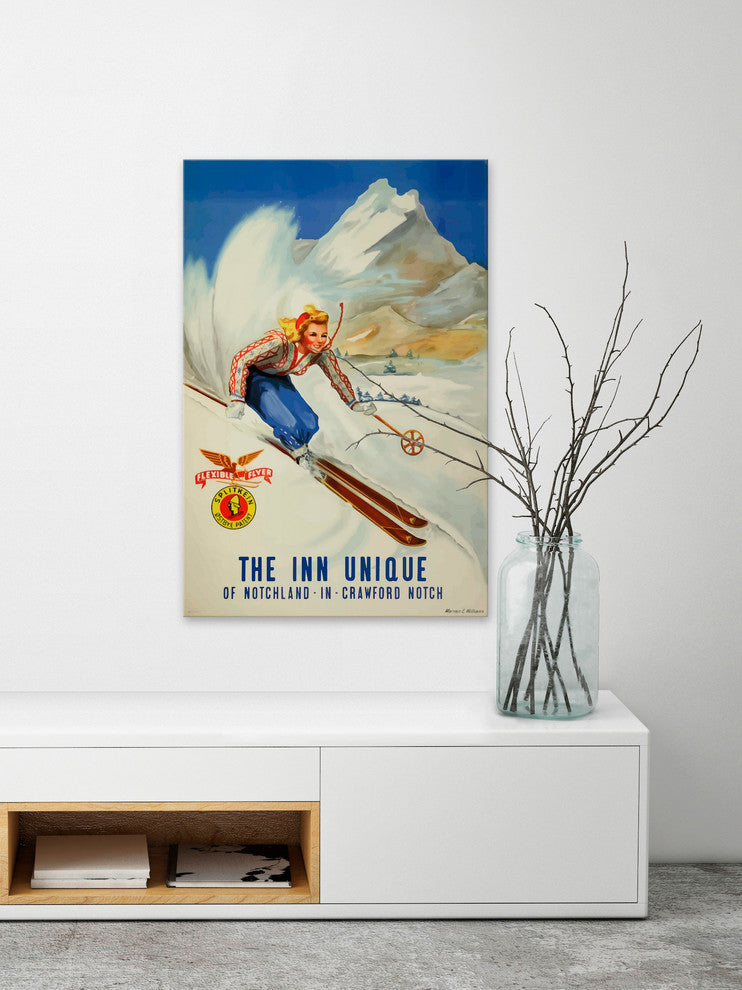 "The Inn Unique" Painting Print on Wrapped Canvas, 12"x18"