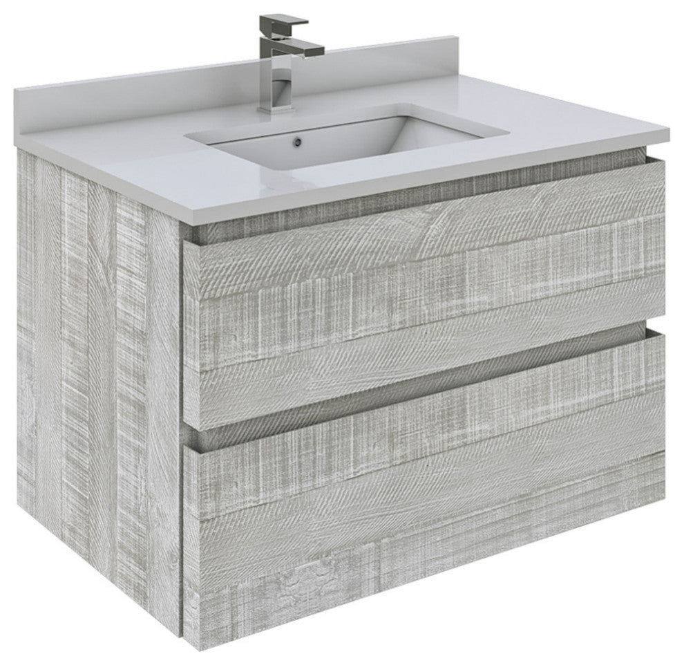 Fresca Formosa Wall Hung Modern Bathroom Cabinet