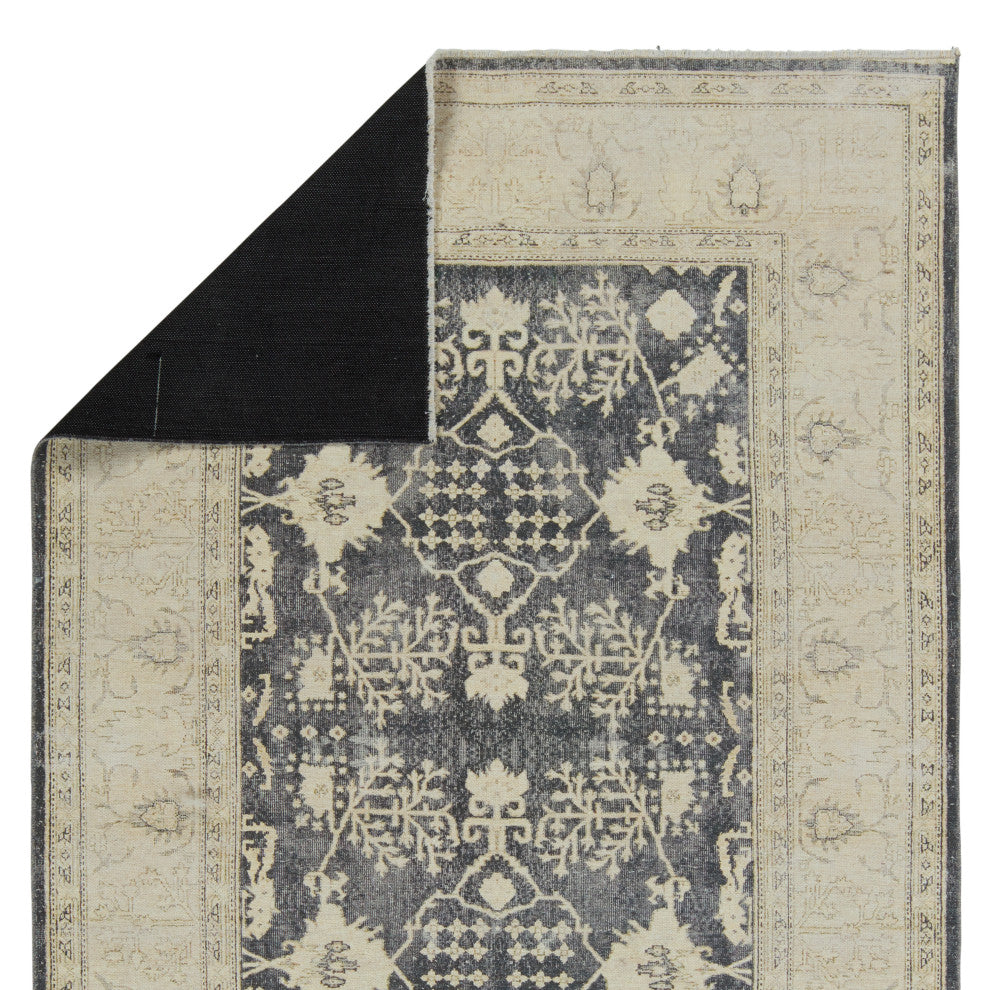 Jaipur Living Pia Medallion Navy/ Cream Area Rug 4'X6'