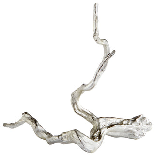 Small Drifting Silver Sculpture