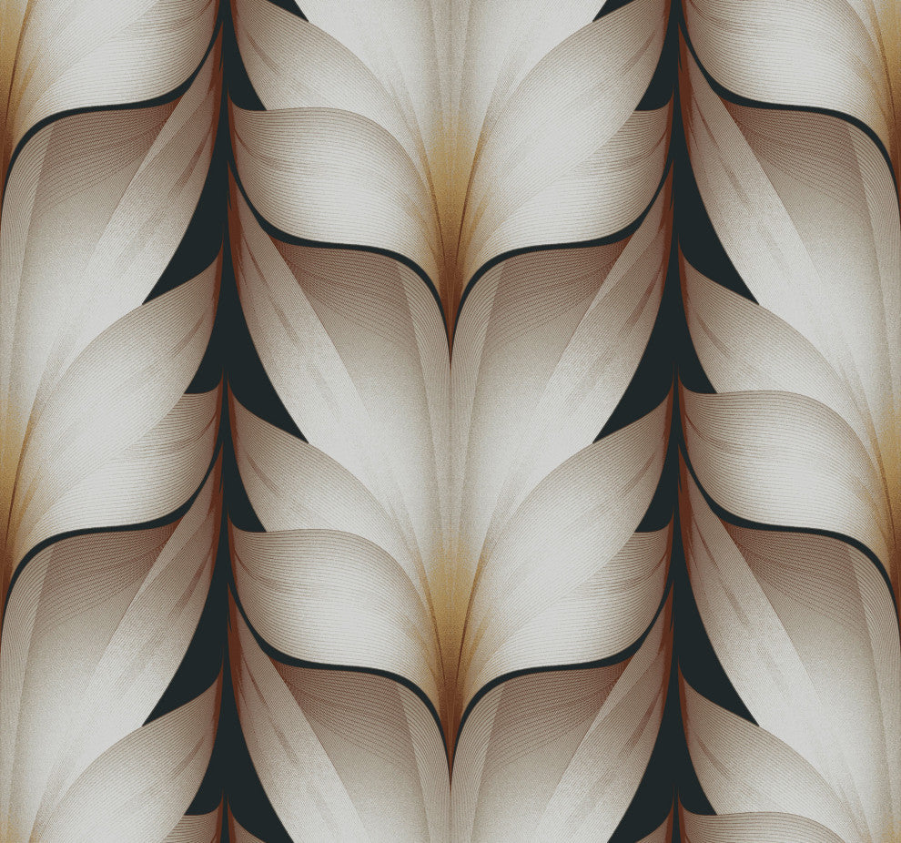 Black Lotus Light Stripe Wallpaper