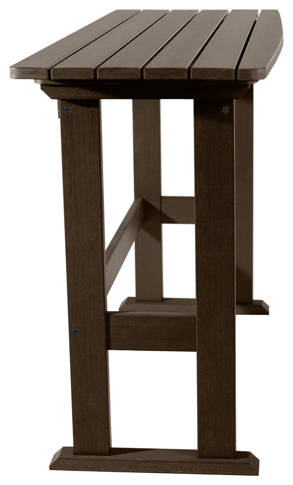 Highwood Lehigh Counter Height Balcony Table, Weathered Acorn