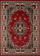 Home Dynamix Premium Sakarya Area Rug 9'2"x12'5", Border Claret