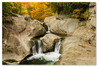 Michael Blanchette Photography 'Fall at the Falls' Canvas Art, 47"x30"