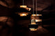 Noir Furniture Arion Pendant, Steel With Brass Finish