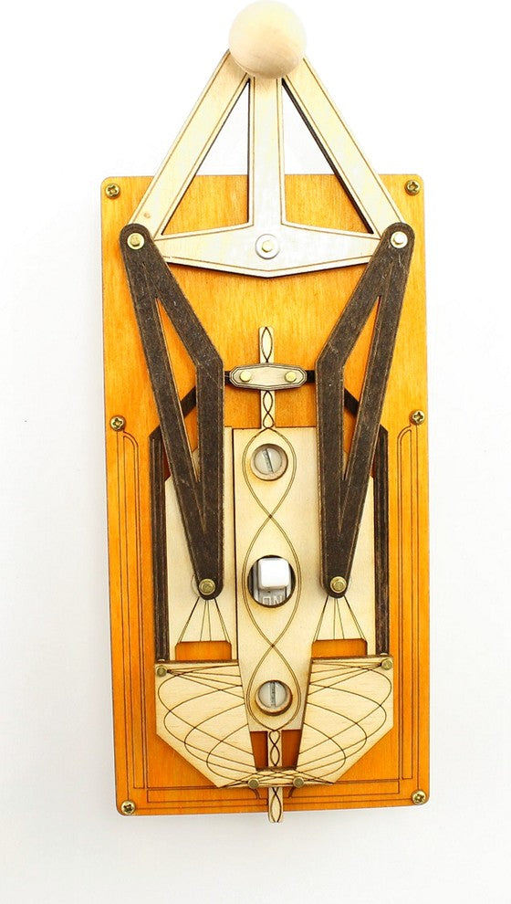 Art Deco Etched Single Switch Plate
