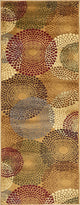 Unique Loom Beige Barista Java 2' 2 x 6' 0 Runner Rug