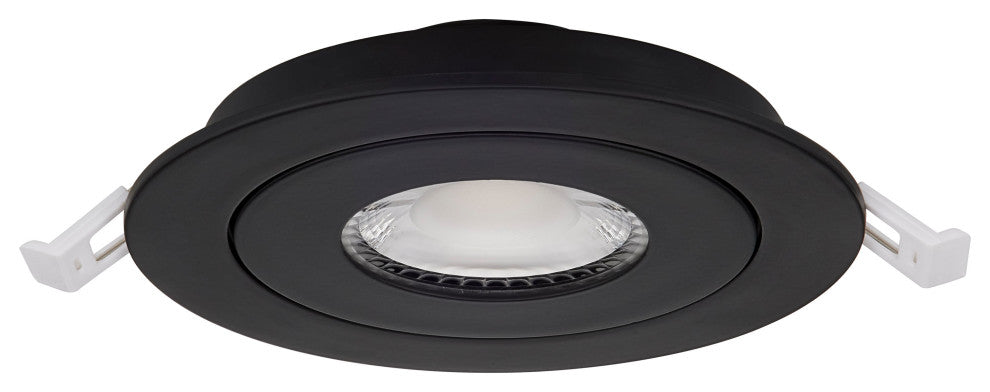 9 Watt - CCT Selectable - LED Direct Wire Downlight - Gimbaled - 4 Inch Round