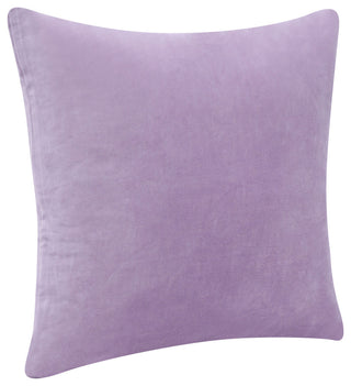 Stacy Garcia Lilac Velvet Handmade Throw Pillow